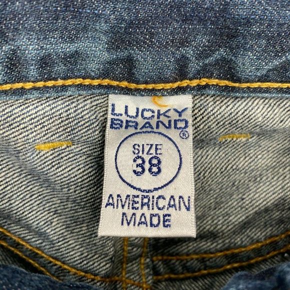 Lucky Brand Bootcut Tripper Jeans Women's Size 38 High Rise Cotton Denim Blue - Picture 5 of 12